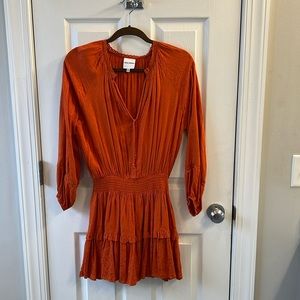 Orange Skylar + Madison mini dress